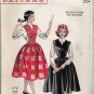 Butterick 6643 50s Retro Apron JUMPER Vintage Sewing Pattern