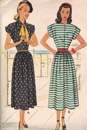Cap Sleeve Dress Pattern | Patterns For You