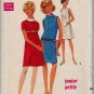 Butterick 4833 60s *UNCUT* A-Line, Ultimate Mad Men DRESS Vintage Sewing Pattern