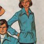 Simplicity 6436 1970s Pullover SHIRT Vintage Sewing Pattern