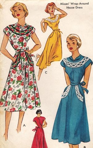 wrap dress sewing pattern | eBay - Electronics, Cars, Fashion