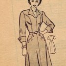 American Weekly 3875 50s Mail Order DRESS Vintage Sewing Pattern