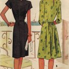 McCall 6314 1940s Absolutely Fabulous DRESS Vintage Sewing Pattern