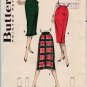 Butterick 8638 50s *UNCUT "One Yard" Slim Wrap SKIRT in Three Styles Vintage Sewing Pattern