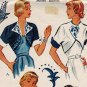 McCall's 1619 50s Embroidered BOLERO Jacket Vintage Sewing Pattern