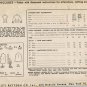 Simplicity 3092 40s "Let Me Unbutton Your Shirt" SHIRT Vintage Sewing Pattern
