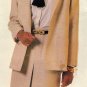 McCall's 9470 80s Inverted Pleat SUIT w/Jacket & Skirt Vintage Sewing Pattern