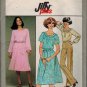 Simplicity 8412 70s Pullover DRESS or TOP & SKIRT Vintage Sewing Pattern