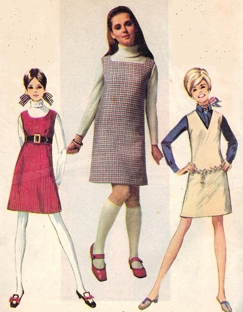 60s jumper dress