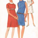 Butterick 4833 60s *UNCUT* A-Line, Ultimate Mad Men DRESS Vintage Sewing Pattern
