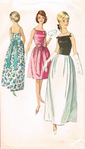 1960s prom dresses