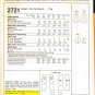 McCall's 2721 70s Retro *UNCUT Misses' MIDI PANTS Sewing Pattern W24