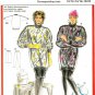 Burda 5834 Vintage 80s Bat-wing Sleeves Pullover TUNIC TOP, SKIRT & PANTS Sewing Pattern