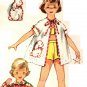 Simplicity 4503 Vintage 50s Fab Beach Cover Up or Robe with Bunny Pockets Sewing Pattern
