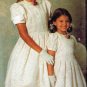 SImplicity 7462 UNCUT 90s Vintage Jessica McClintock Girls Tuck Pleated Dress Sewing Pattern