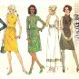 Simplicity 5095 Vintage 70s MAXI DRESS and Short Sewing Pattern