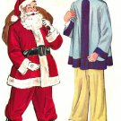McCall's 1890 Vintage 50s Santa Claus and Asian Man Costume Sewing Pattern 42-44