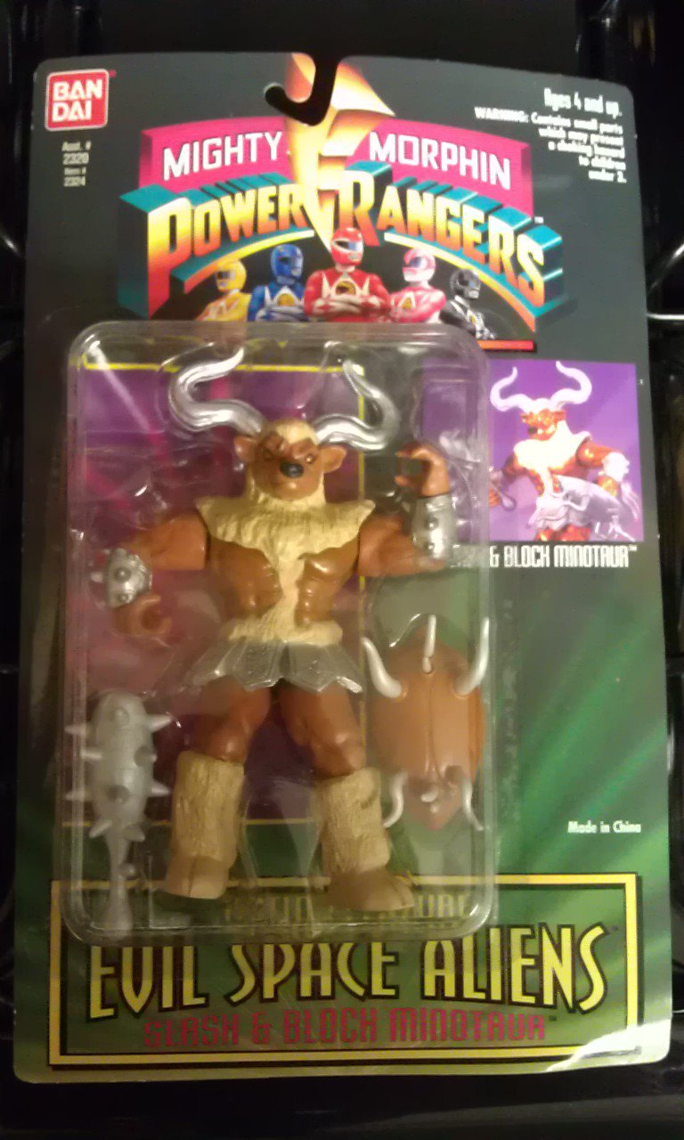 Mighty Morphin Power Rangers Action Feature Evil Space Alien Slash ...