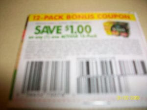 10 - $1/1 12 pk Activia