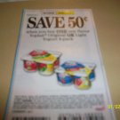 10 - .50/1 Yoplait 4 pack
