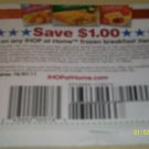 10 - $1/1 IHOP Frozen Breakfast item