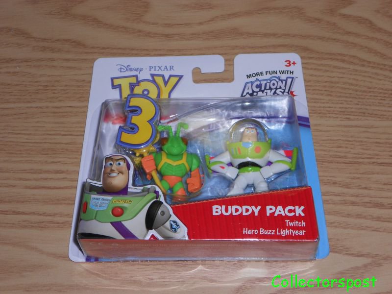 Toy Story 3 Buddy Pack Twitch & Buzz Lightyear