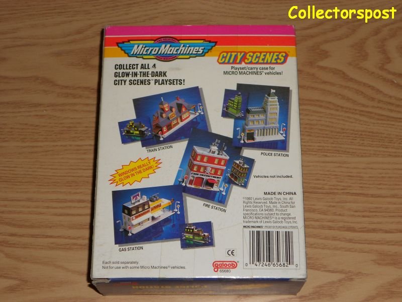 Micro Machines City Scenes Police Station