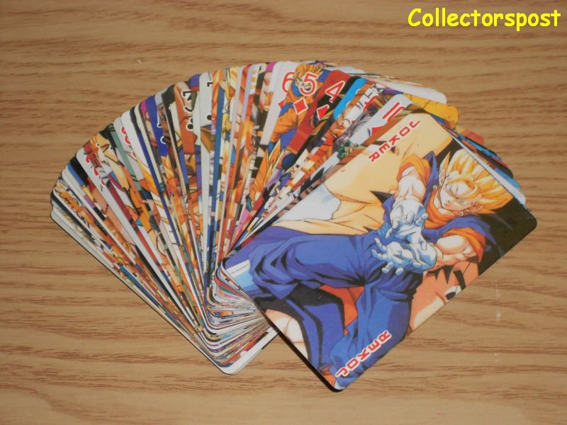 dragon ball z bicycle playing cards