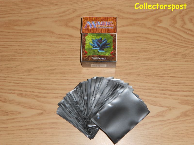 Black Lotus Ultra Pro Deck box with sleeves