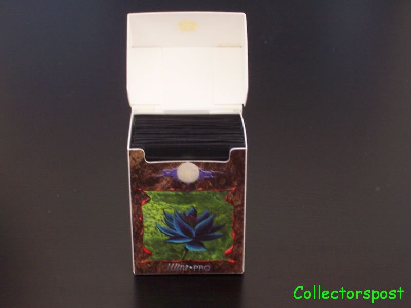 Black Lotus Ultra Pro Deck box with sleeves