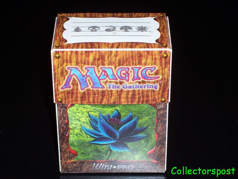 Black Lotus Ultra Pro Deck box with sleeves