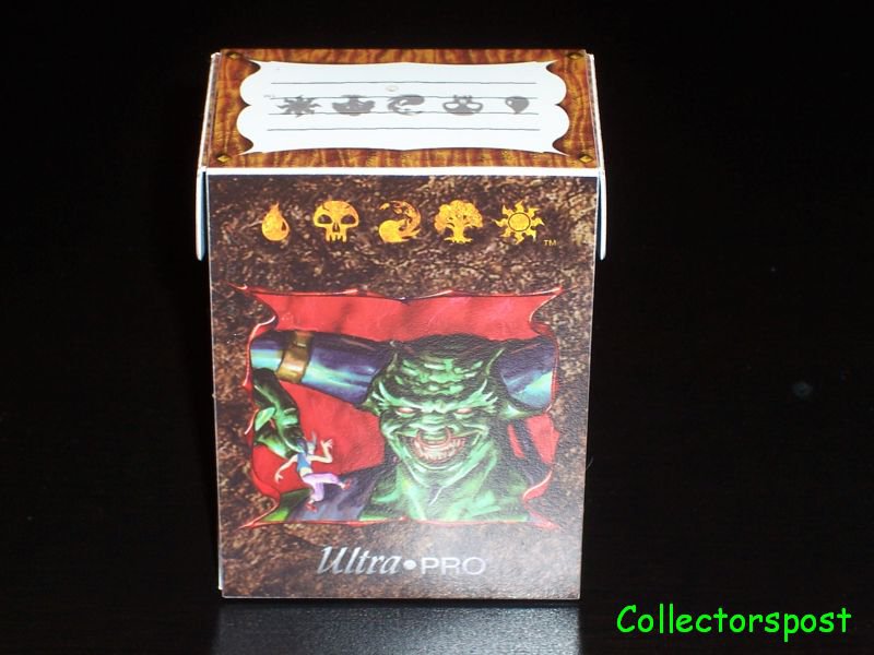 Black Lotus Ultra Pro Deck box with sleeves