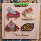 Disney trading pins Disney Parks Cinderella Icons 4 pin set Disney trading pins Disney Parks Cinderella Icons 4 pin set