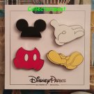 Disney trading pins Disney Parks Mickey Mouse Icon 4 pin set Disney trading pins Disney Parks Mickey Mouse Icon 4 pin set