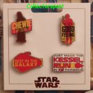 Disney trading pins Disney Parks Star Wars Solo: A Star Wars Stroy Icon 4 pin set Disney trading pins Disney Parks Star Wars Solo: A Star Wars Stroy Icon 4 pin set