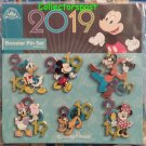 Disney trading pins Disney Parks 2019 Mickey & Friends booster 6 pin set Disney trading pins Disney Parks 2019 Mickey & Friends booster 6 pin set