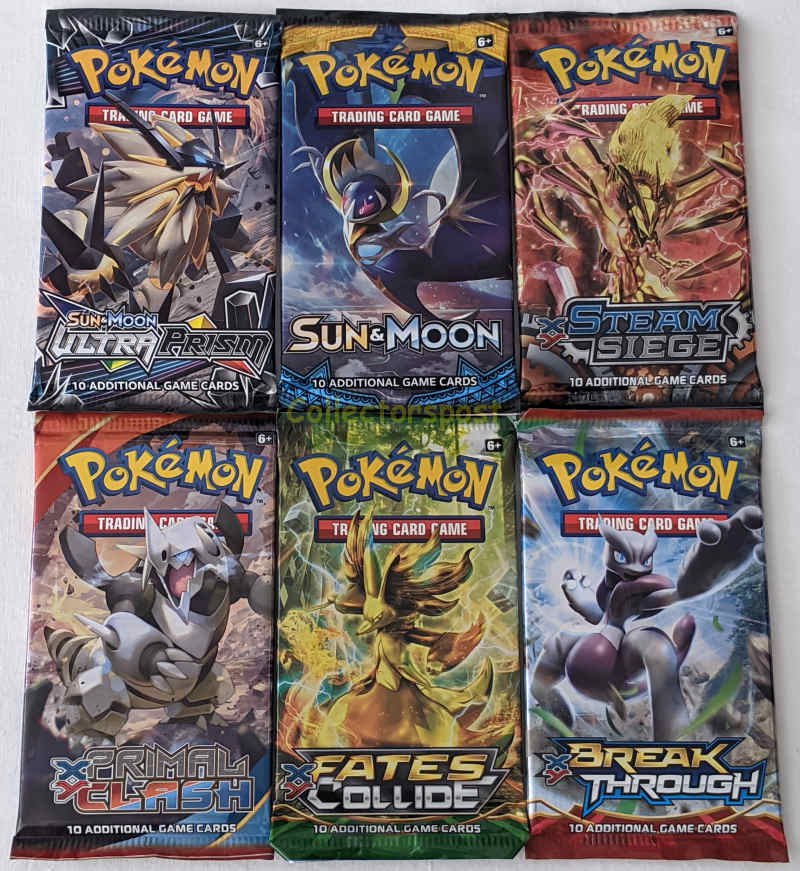 Pokemon TCG Sun&Moon Ultra Prism booster pack lot