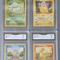 Pokemon Base Set Unlimited Pikachu, Charmander, Bulbasaur, Squirtle