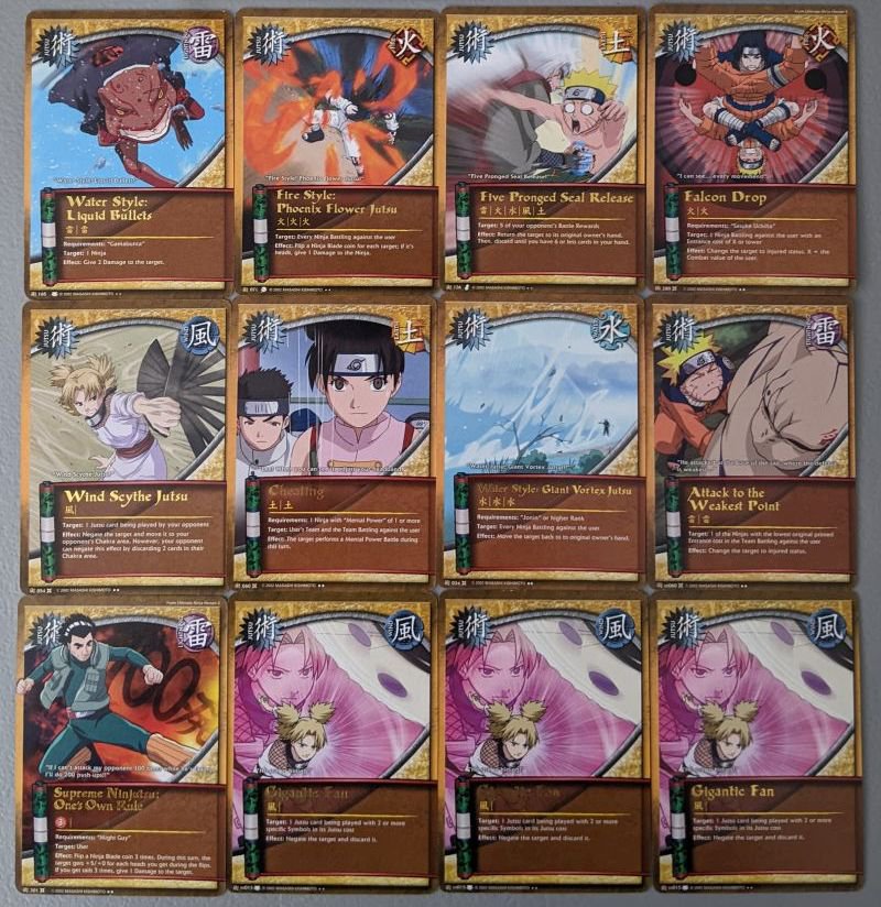 Naruto CCG Lot 400+ cards
