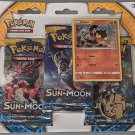 Pokemon Sun & Moon Base Set 3 Pack Blister (Litten) Pokemon Sun & Moon Base Set 3 Pack Blister (Litten)