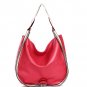 Faux Leather Ladies Handbag Totes Hobo WCYD0140 Brown / Red
