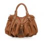 Ladies Handbag Tote Shoulder bag WCYD0199 Brown / Black