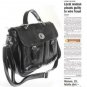 Faux Leather Messenger Shoulder bag WCYT0010 Black / Brown