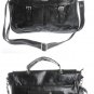Faux Leather Messenger Shoulder bag WCYT0010 Black / Brown
