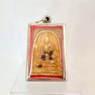 092 Thai Buddha Amulet Phra Pendant Talisman Powerful LP Somdej Rakhang Charm AJ