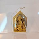 196 Thai Buddha Amulet Phra Pendant Talisman Powerful LP Khun Phan 3 Wifes Kuman