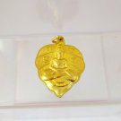 447 Thai Buddha Amulet Phra Talisman Powerful Wealth LP Coin Bai Pho Charm Merit