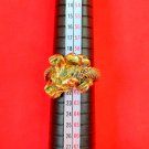 576 Ring Thai Buddha Amulet Phra Talisman Powerful Magic Wealth LP Naka Dragon