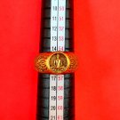 R026 Ring Thai Buddha Amulet Phra Talisman Powerful Wealth LP Derm Magic Charm