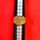 R027 Ring Thai Buddha Amulet Phra Talisman Powerful Wealth LP Klay Magic Charm